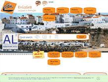 Tablet Screenshot of ericeira.net